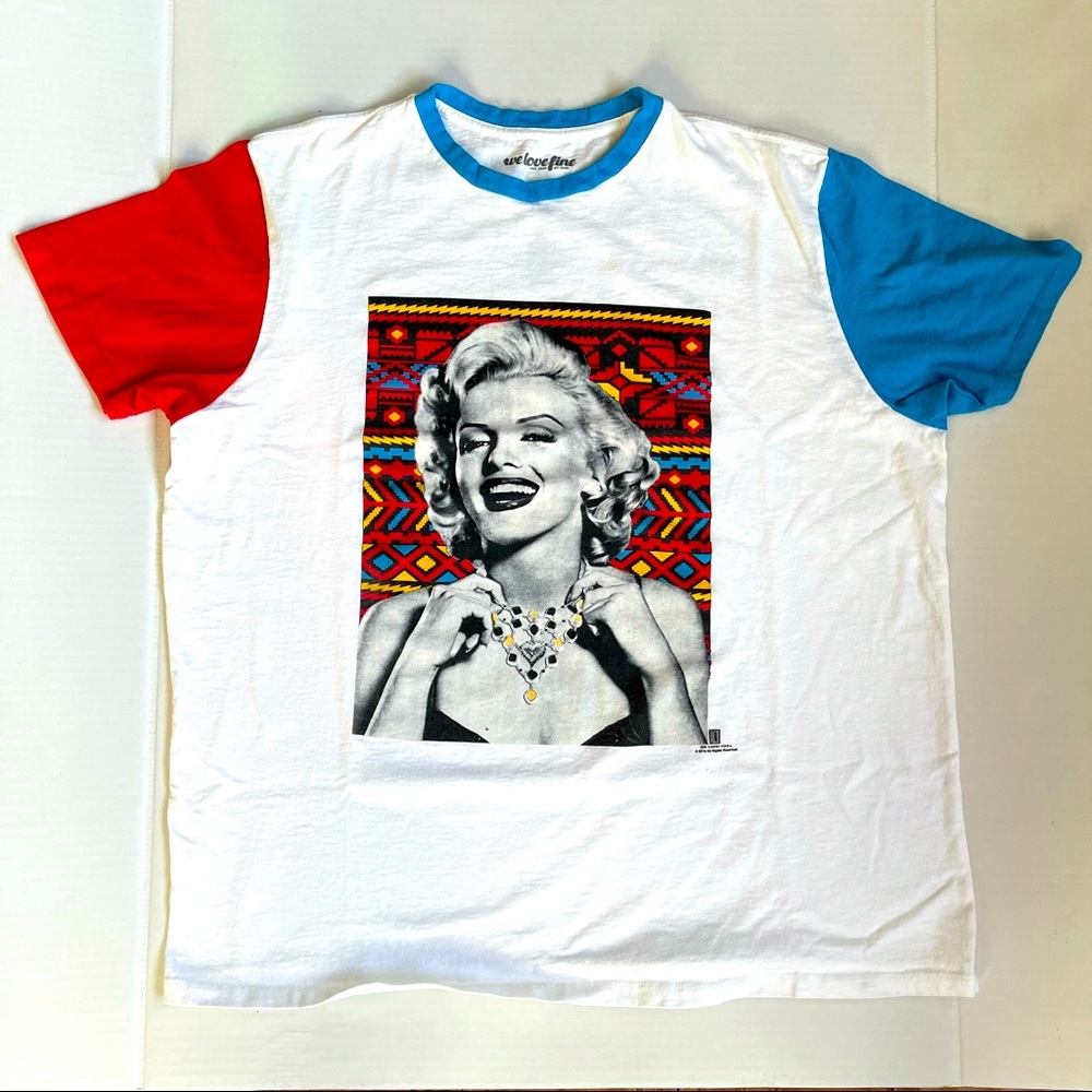 Marilyn Monroe men’s tee shirt colorful